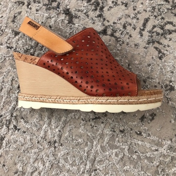 NWT Pikolinos Flamingo Wedges Size 39/9 - Picture 2 of 9